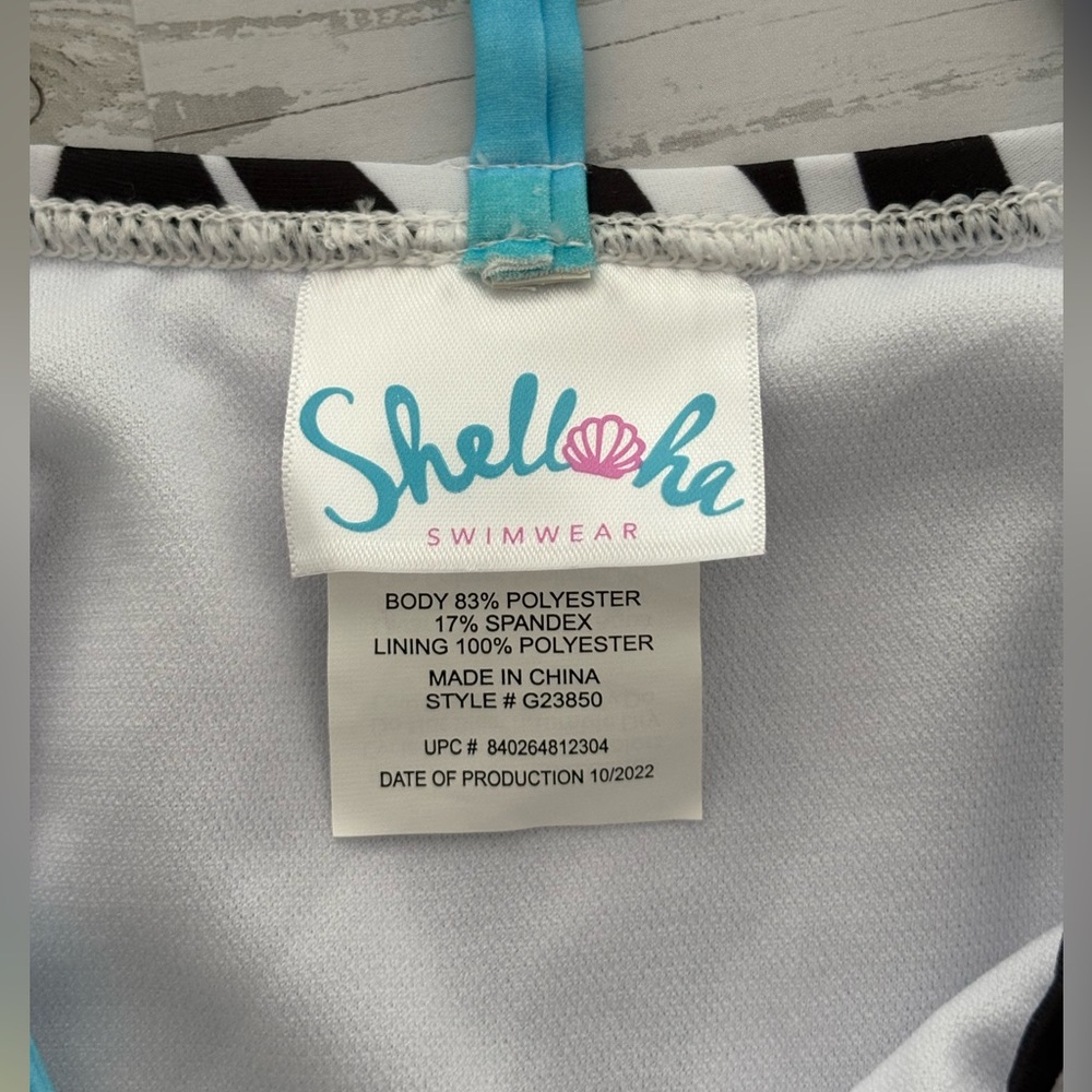 NWT Shelloha Girls One Piece Swimsuit - Picture 5 of 7